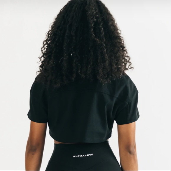 ALPHALETE COTTON CROP TOP - Picture 2 of 3
